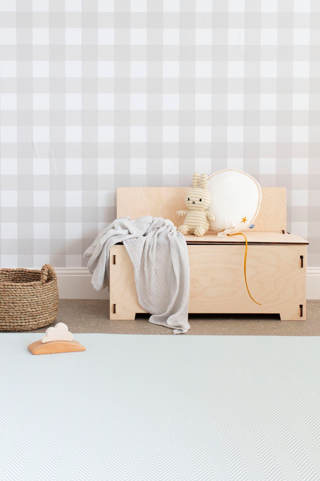 Herringbone Sky Generös Play Mat