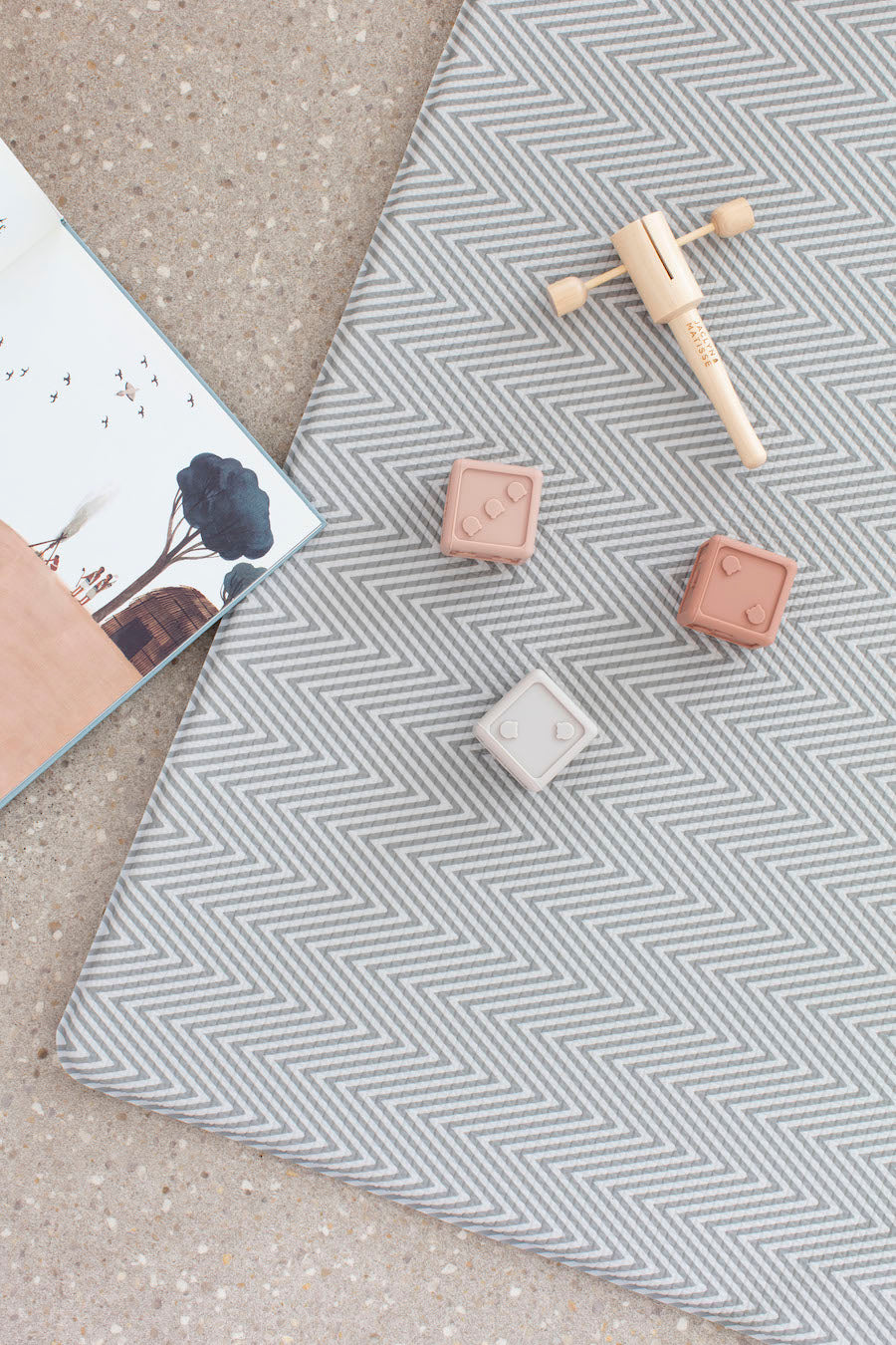Herringbone Dusk Generös Play Mat