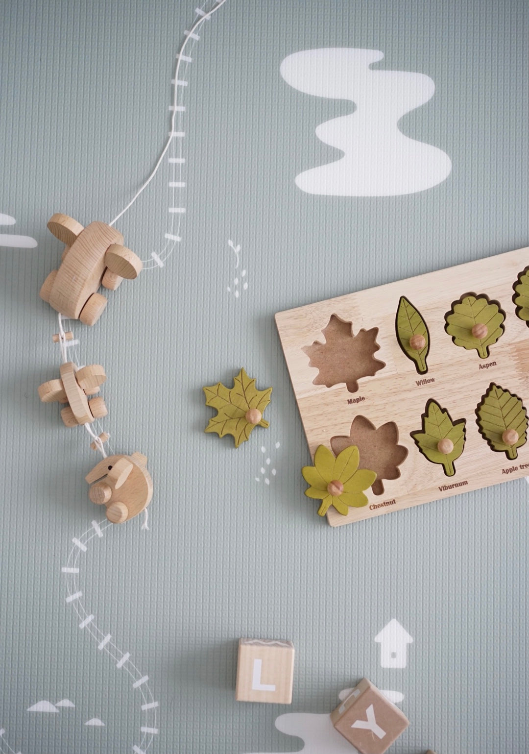 Lille Verden Marmor Generös Play Mat