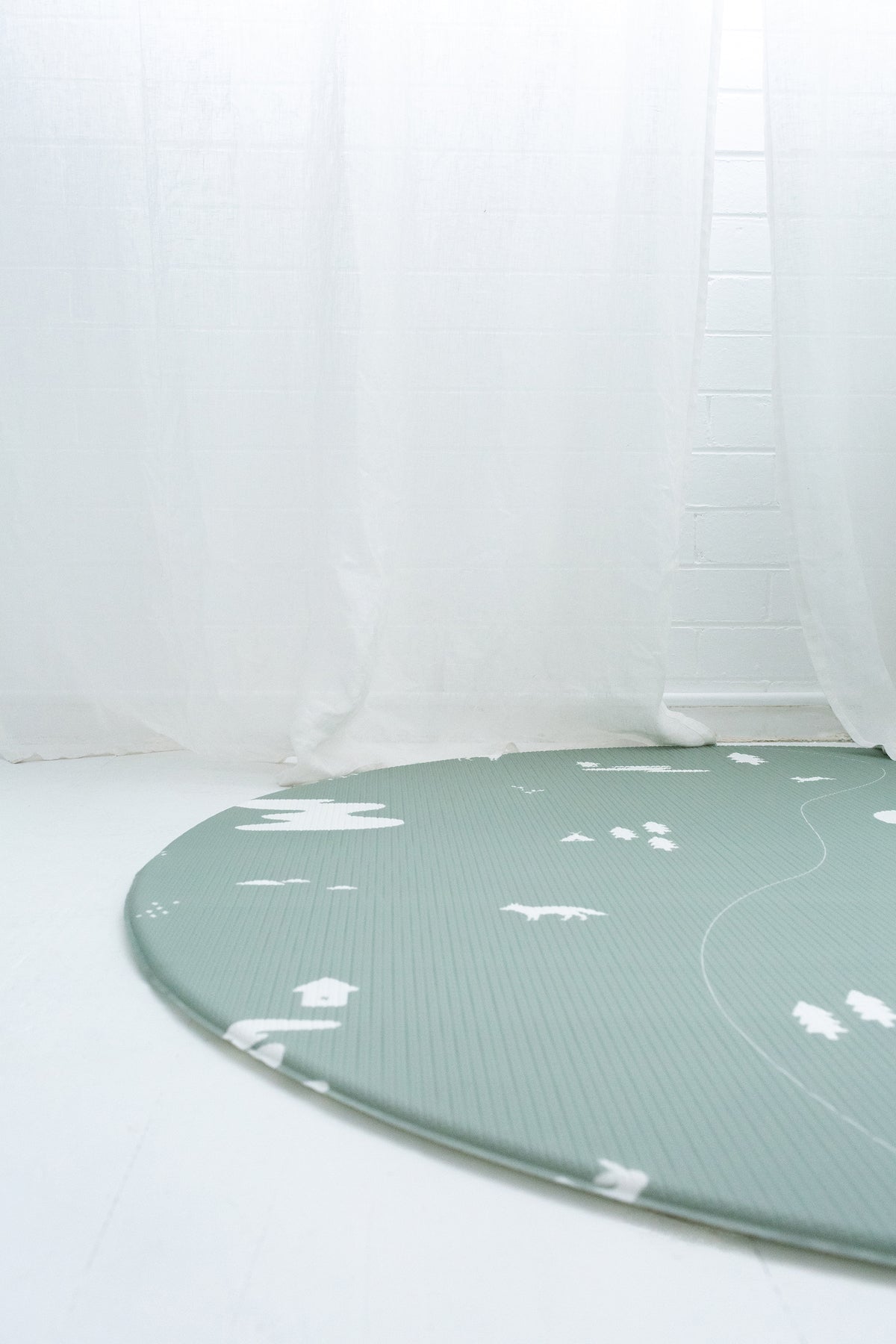 Lille Verden Marmor Cirkulär Play Mat