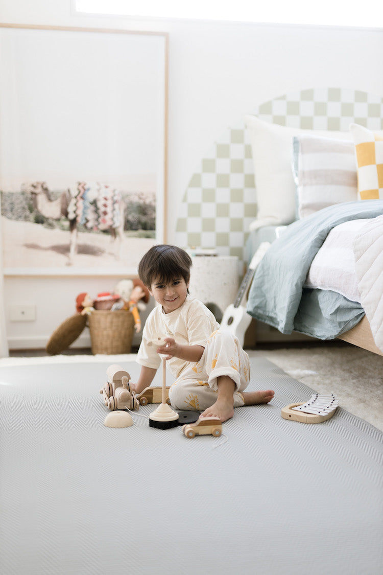 Herringbone Dusk Generös Play Mat