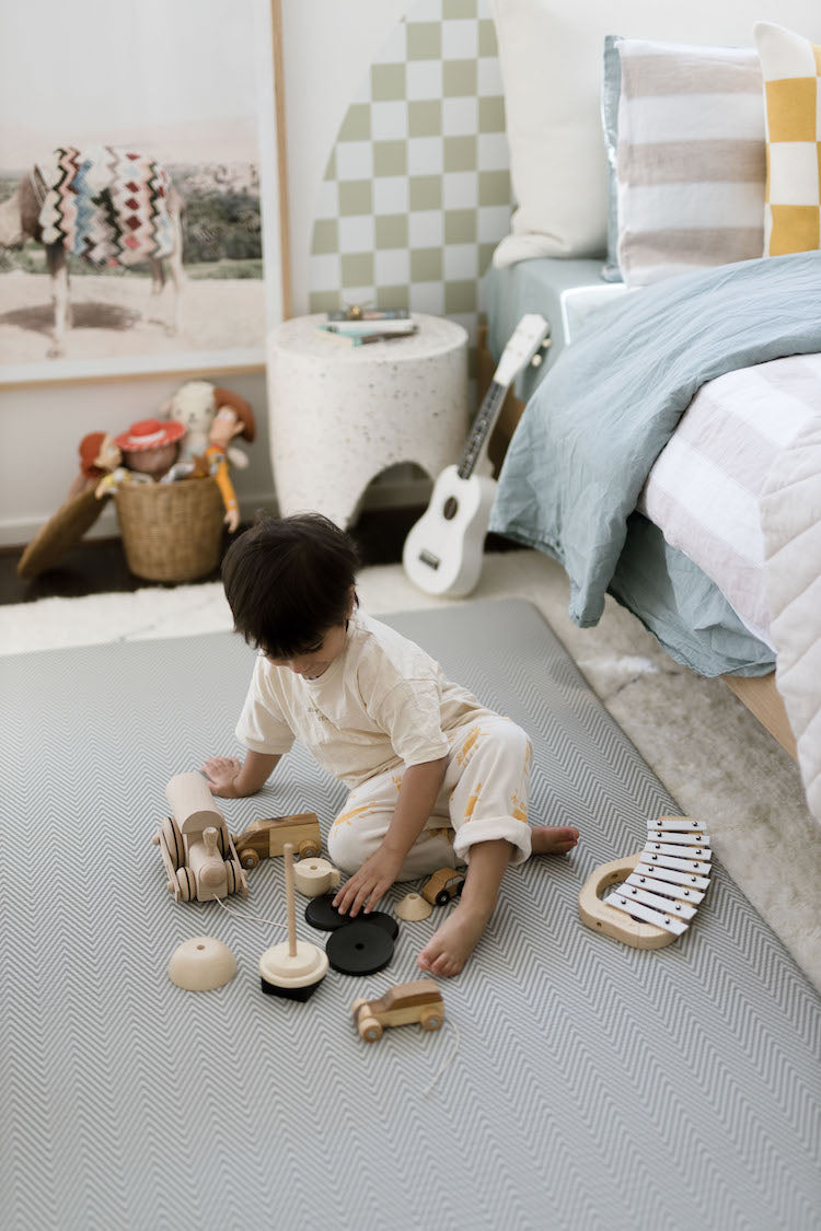 Herringbone Dusk Generös Play Mat