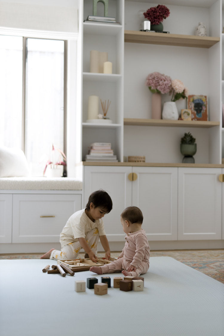 Herringbone Sky Generös Play Mat