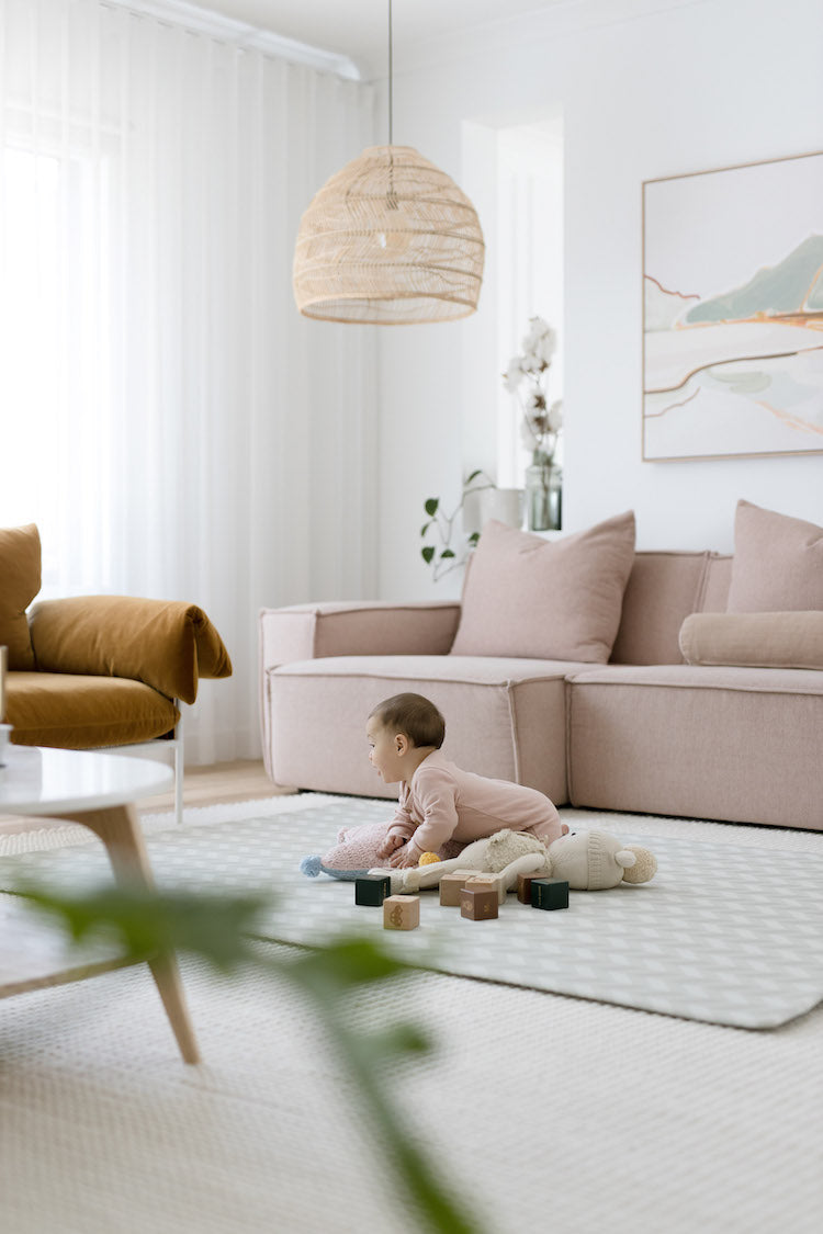 Herringbone Sky Generös Play Mat