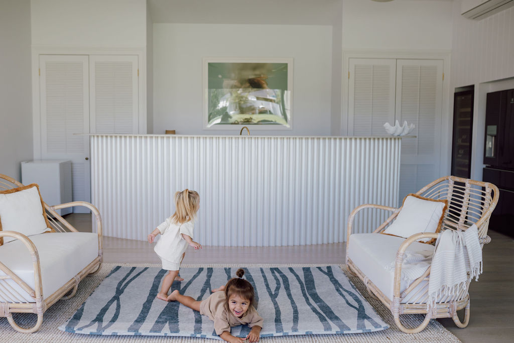 Silver Tide Play Rug
