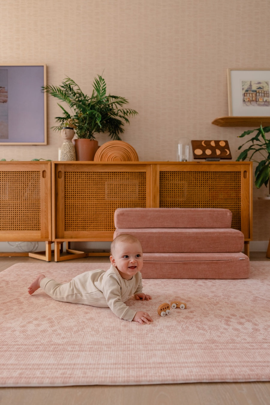 Coastal Peony Generös Play Mat