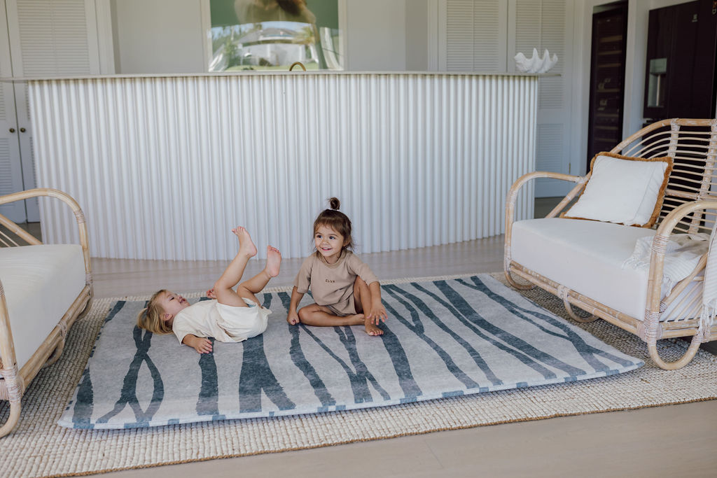 Silver Tide Play Rug