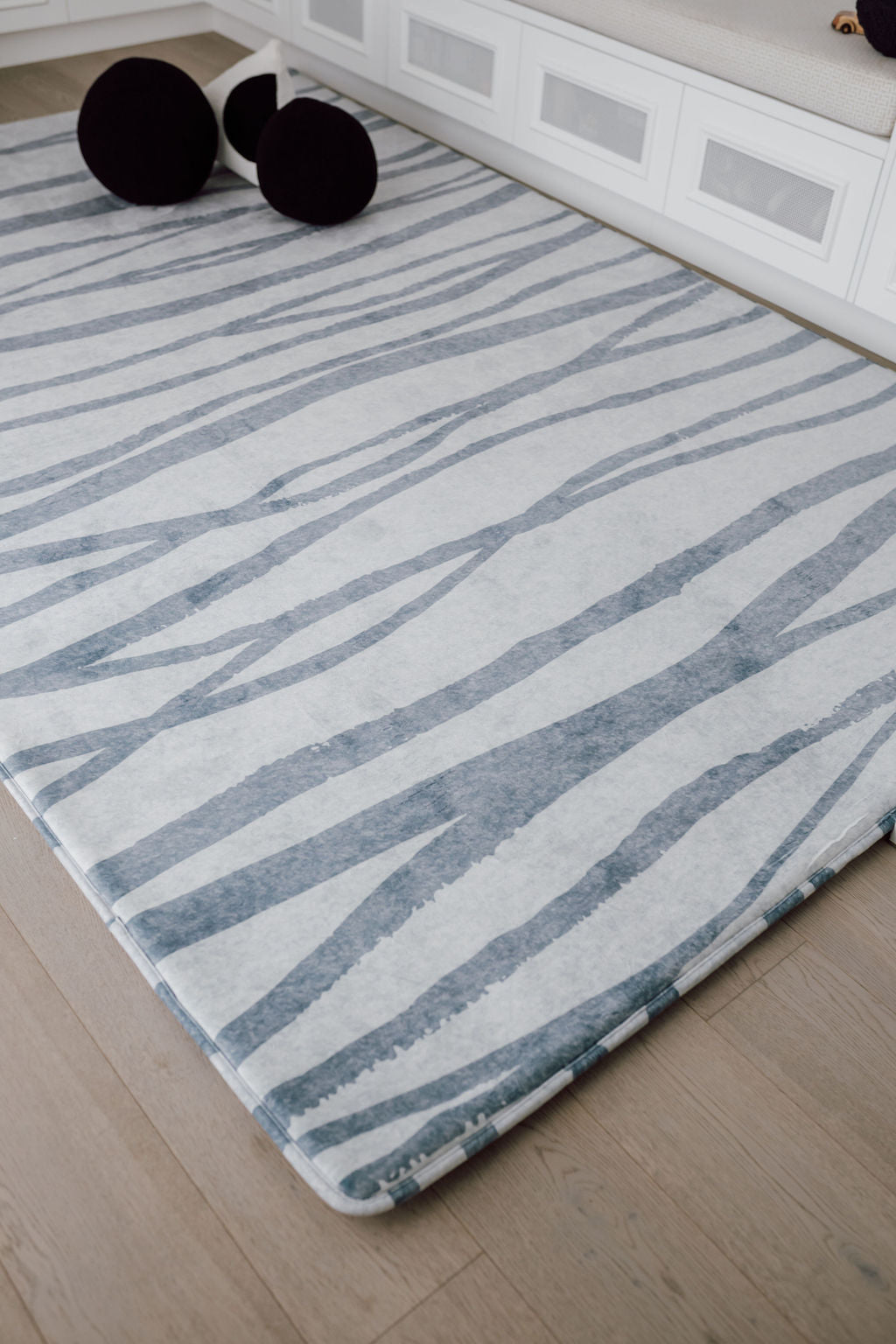 little wiwa, little wiwa play rug, little wiwa plush play mat, silver tide play rug